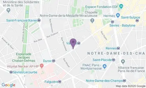 Localisation Paris Cherche Midi - 75006