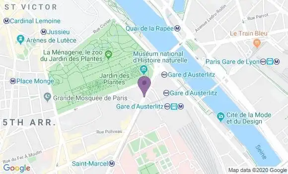 Localisation Paris Austerlitz - 75013
