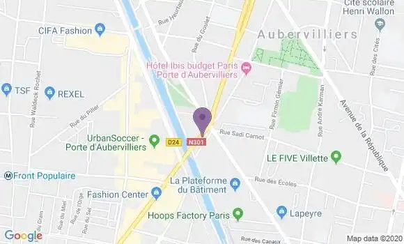 Localisation Paris Victor Hugo - 75016
