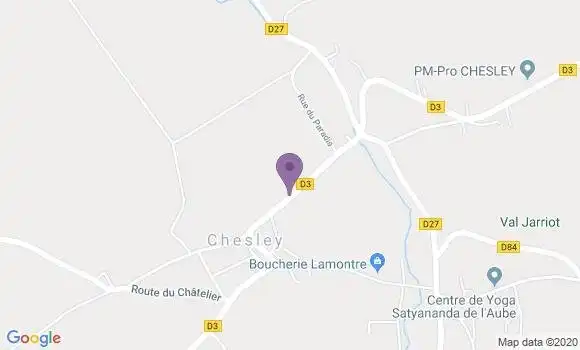 Localisation Chesley Bp - 10210