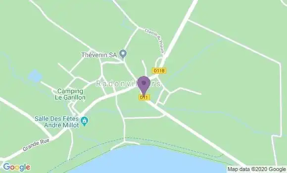 Localisation Dienville Bp - 10500