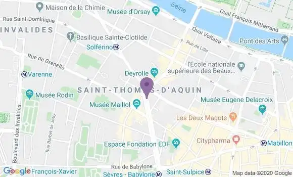 Localisation Paris Raspail - 75007