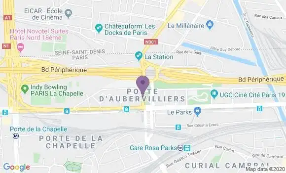 Localisation Paris Porte D