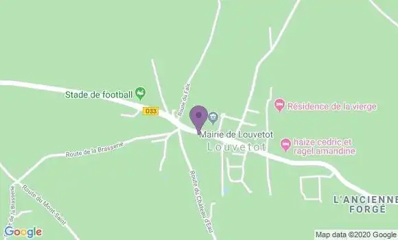 Localisation Allouville Bellefosse Bp - 76190