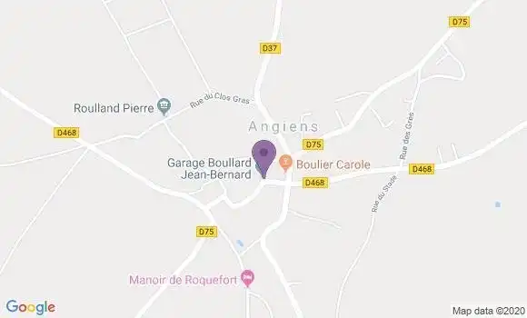 Localisation Angiens Ap - 76740