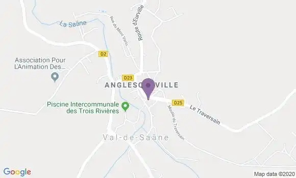 Localisation Val de Saane Bp - 76890