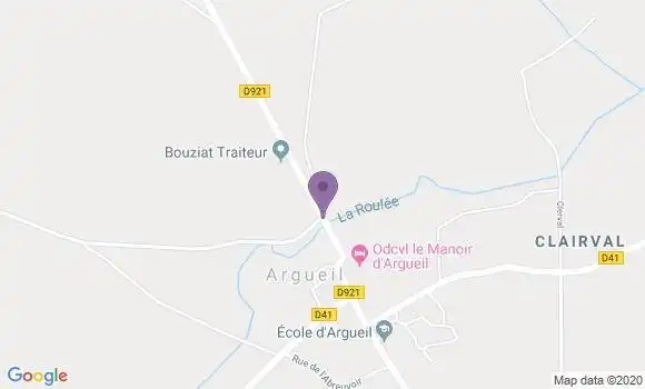 Localisation Argueil Bp - 76780