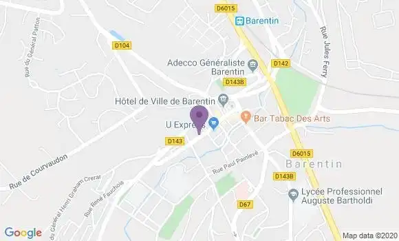Localisation Barentin - 76360