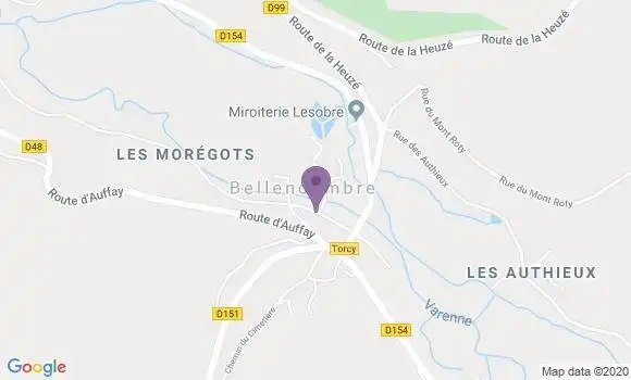 Localisation Bellencombre Ap - 76680