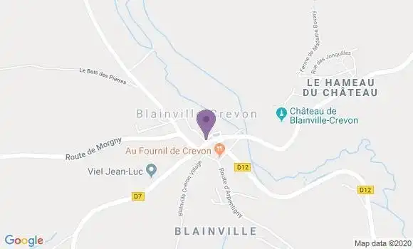 Localisation Blainville Crevon Bp - 76116