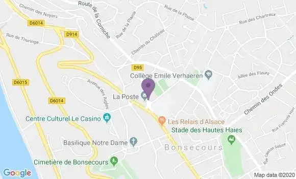 Localisation Bonsecours Bp - 76240