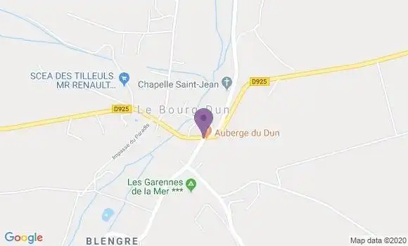 Localisation Le Bourg Dun Ap - 76740