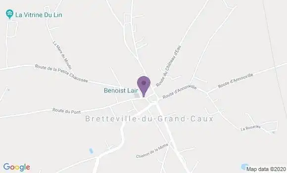 Localisation Bretteville du Grand Caux Ap - 76110