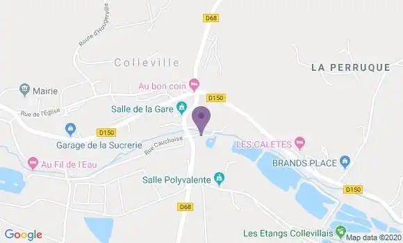 Localisation Colleville Ap - 76400
