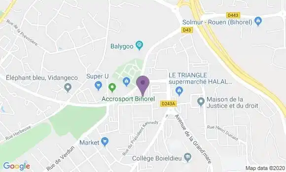 Localisation Darnetal - 76160