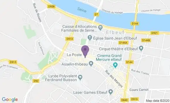 Localisation Elbeuf - 76500