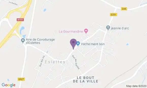 Localisation Eslettes Ap - 76710