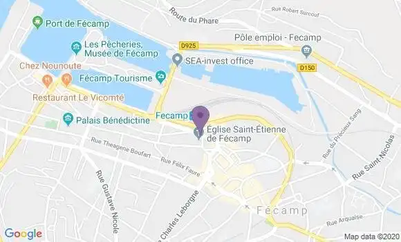 Localisation Fecamp - 76400