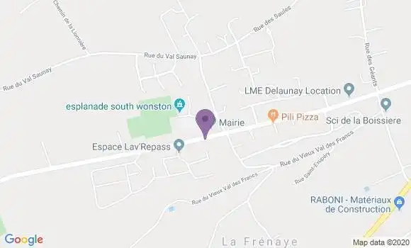 Localisation La Frenaye Ap - 76170