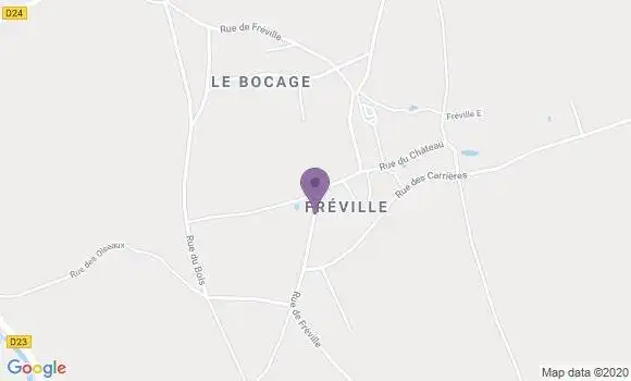 Localisation Freville Bp - 76190