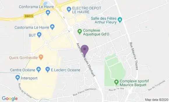 Localisation Gonfreville l