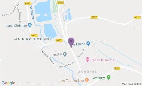 Localisation Gueures Ap - 76730