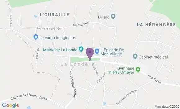 Localisation La Londe Bp - 76500