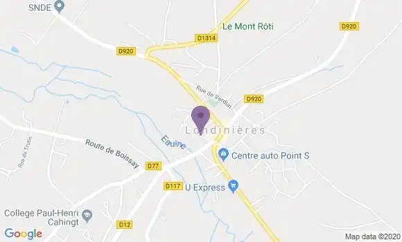 Localisation Londinieres Bp - 76660