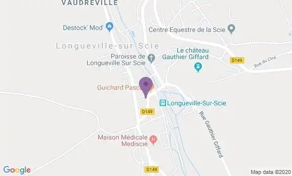 Localisation Longueville S Scie Bp - 76590
