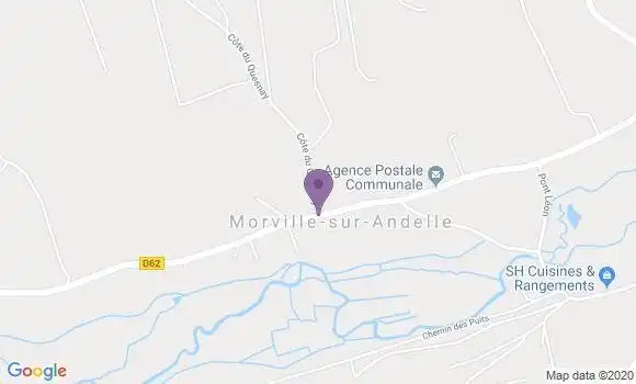 Localisation Morville sur Andelle Ap - 76780