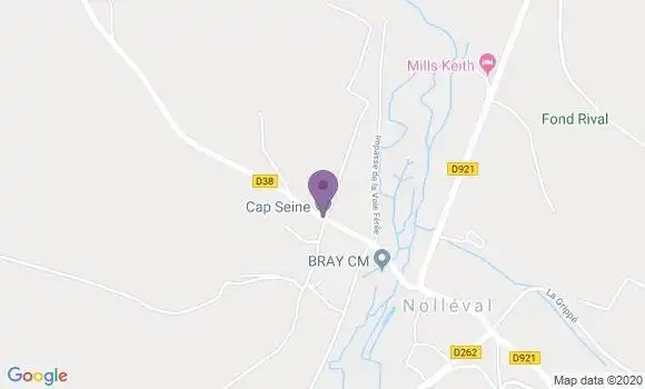 Localisation Nolleval Ap - 76780