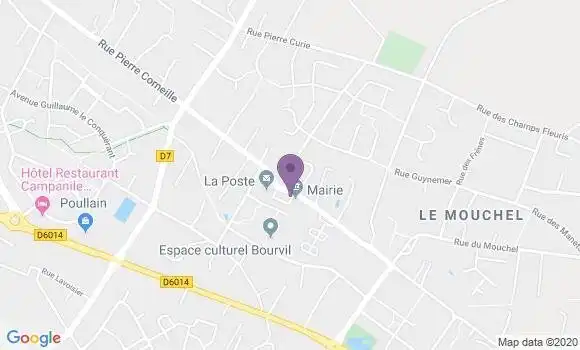 Localisation Franqueville Saint Pierre Bp - 76520