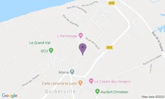 Localisation Quiberville Ap - 76860