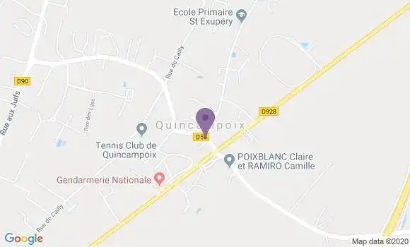 Localisation Quincampoix Bp - 76230