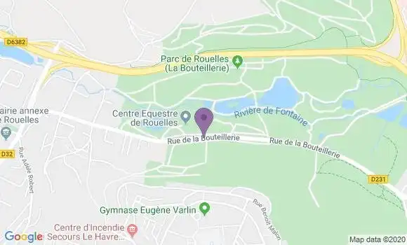 Localisation Le Havre Caucriauville a Ap - 76610