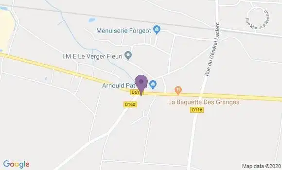 Localisation Maizieres la Grande Paroisse Ap - 10510