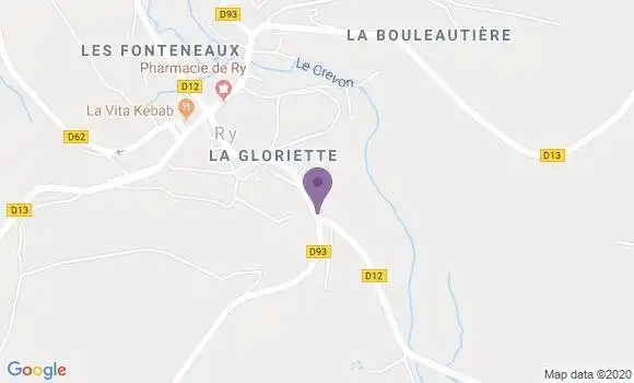 Localisation Ry - 76116
