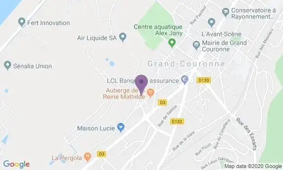 Localisation Sahurs Bp - 76113