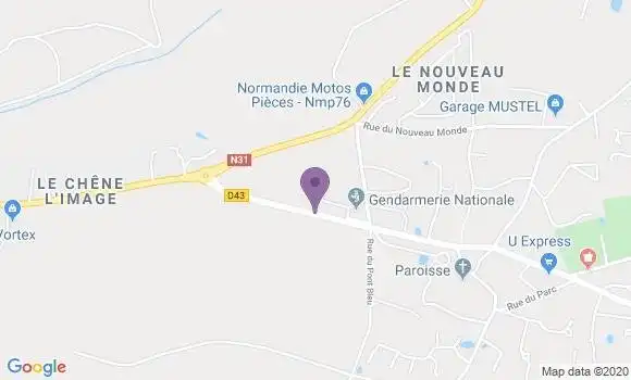 Localisation Saint Jacques sur Darnetal Bp - 76160
