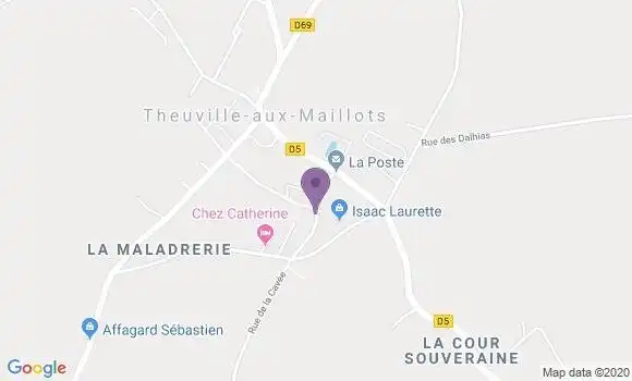 Localisation Theuville Aux Maillots Ap - 76540