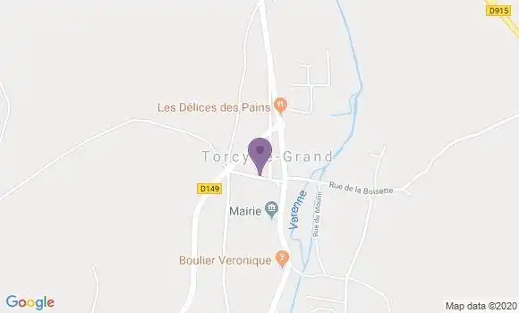 Localisation Torcy le Grand Bp - 76590
