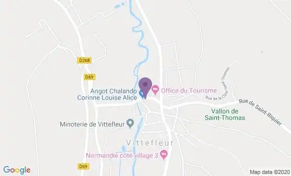 Localisation Vittefleur Ap - 76450