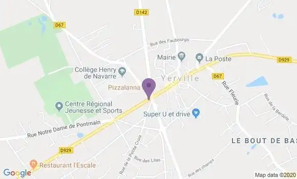 Localisation Yerville - 76760