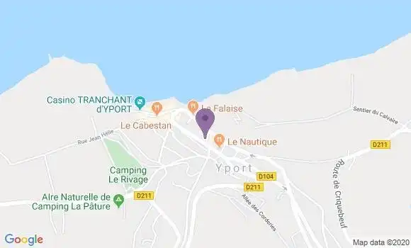 Localisation Yport Bp - 76111