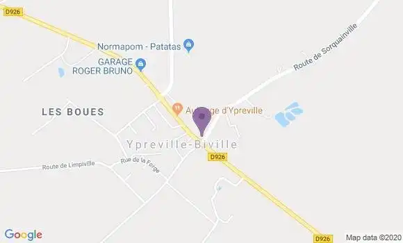 Localisation Ypreville Biville Ap - 76540