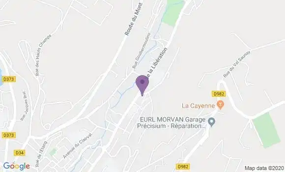 Localisation Lillebonne a Ap - 76170