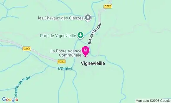 Localisation Vignevieille - 11330