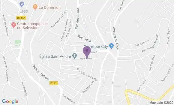 Localisation Mont Saint Aignan a Ap - 76130