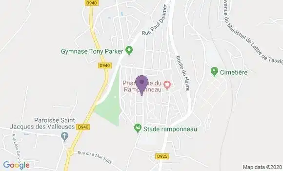 Localisation Fecamp Bp - 76400
