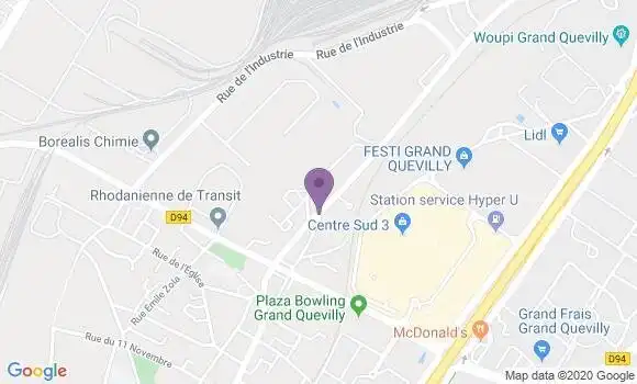 Localisation Le Grand Quevilly Republique Bp - 76120